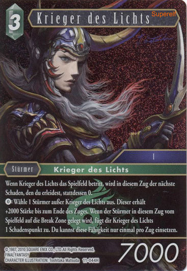 Final Fantasy Opus 11-044 H Krieger des Lichts Wind