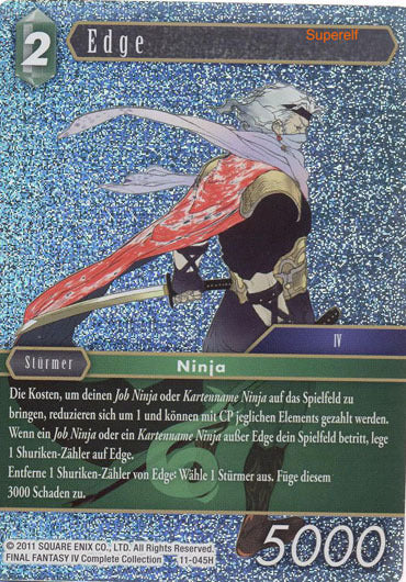 Final Fantasy Opus 11-045 H Edge Wind