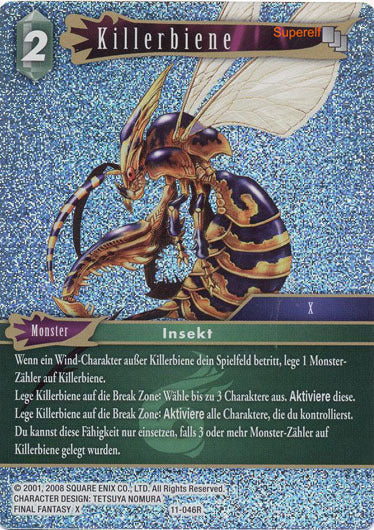 Final Fantasy Opus 11-046 R Killerbiene Wind