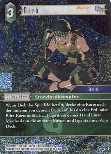 Final Fantasy Opus 11-047 C Dieb Wind