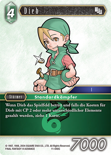 Final Fantasy Opus 11-048 C Dieb Wind