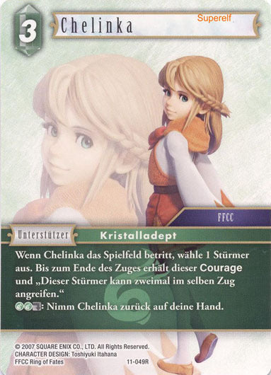 Final Fantasy Opus 11-049 R Chelinka Wind