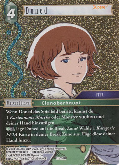 Final Fantasy Opus 11-053 H Doned Wind