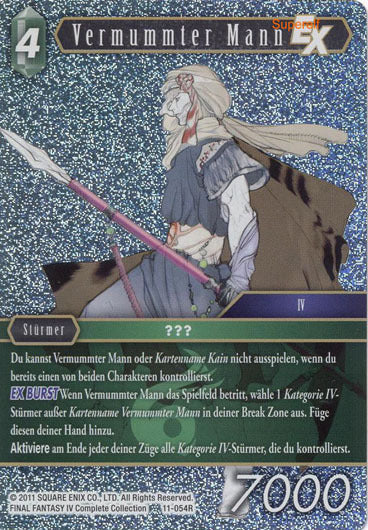 Final Fantasy Opus 11-054 R Vermummter Mann Wind