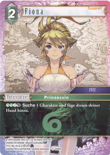 Final Fantasy Opus 11-056 R Fiona Wind