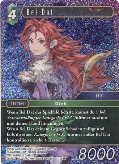 Final Fantasy Opus 11-058 H Bel Dat Wind