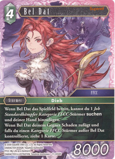 Final Fantasy Opus 11-058 H Bel Dat Wind