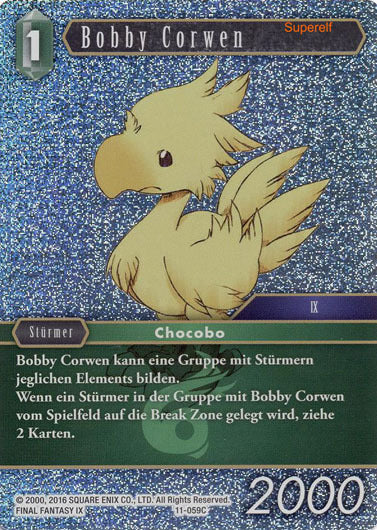Final Fantasy Opus 11-059 C Bobby Corwen Wind