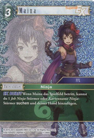 Final Fantasy Opus 11-060 C Maina Wind