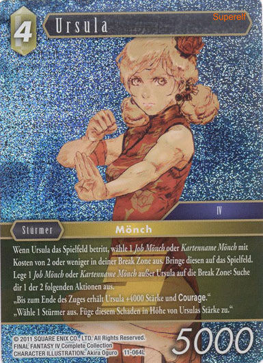 Final Fantasy Opus 11-064 L Ursula Erde