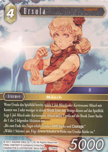 Final Fantasy Opus 11-064 L Ursula Erde