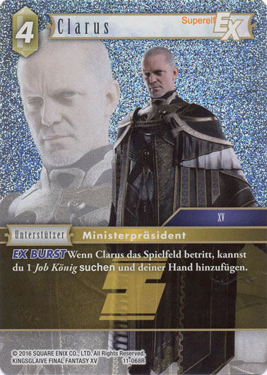 Final Fantasy Opus 11-068 R Clarus Erde