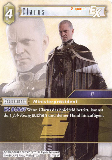 Final Fantasy Opus 11-068 R Clarus Erde