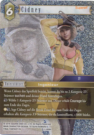 Final Fantasy Opus 11-069 H Cidney Erde