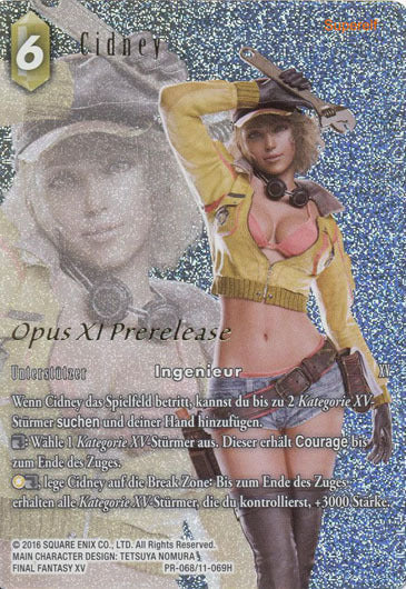 Final Fantasy Opus 11-069 H Cidney Erde