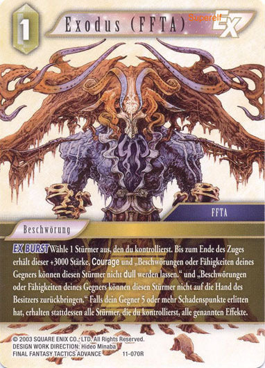 Final Fantasy Opus 11-070 R Exodus (FFTA) Erde