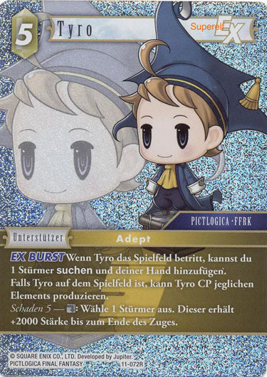 Final Fantasy Opus 11-072 R Tyro Erde