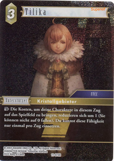 Final Fantasy Opus 11-073 H Tilika Erde