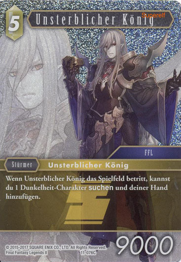 Final Fantasy Opus 11-076 C Unsterblicher König Erde