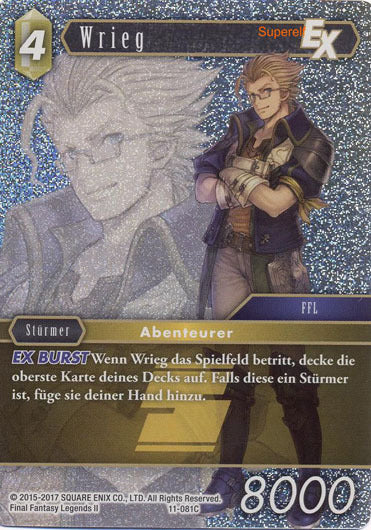 Final Fantasy Opus 11-081 C Wrieg Erde