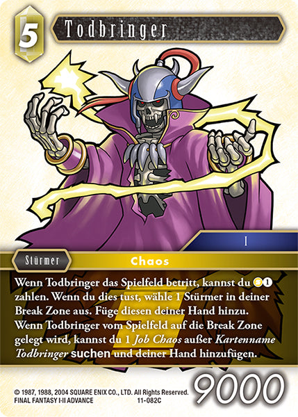 Final Fantasy Opus 11-082 C Todbringer Erde