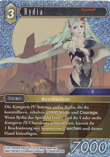 Final Fantasy Opus 11-083 R Rydia Erde
