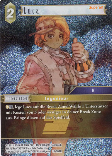 Final Fantasy Opus 11-084 R Luca Erde