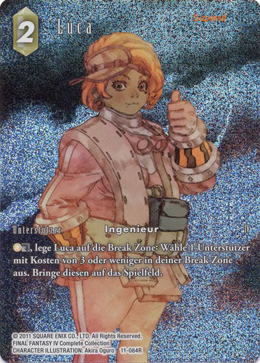 Final Fantasy Opus 11-084 R Luca Erde