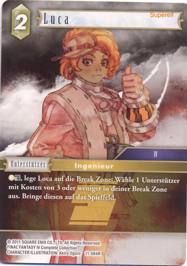 Final Fantasy Opus 11-084 R Luca Erde