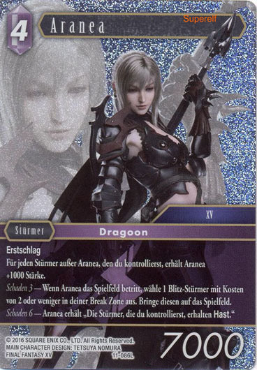 Final Fantasy Opus 11-086 L Aranea Blitz