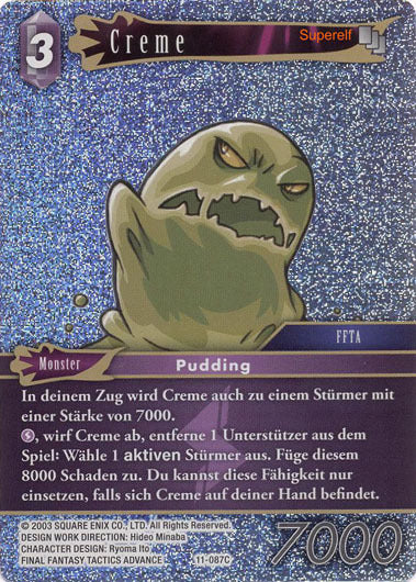 Final Fantasy Opus 11-087 C Creme Blitz