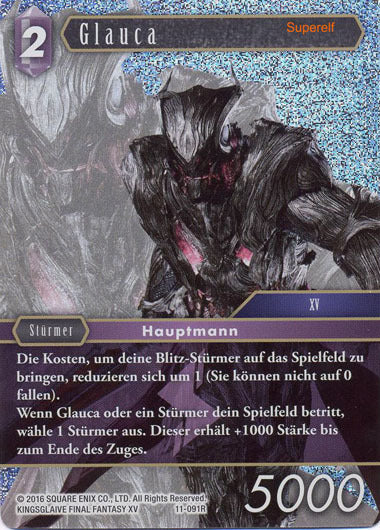Final Fantasy Opus 11-091 R Glauca Blitz