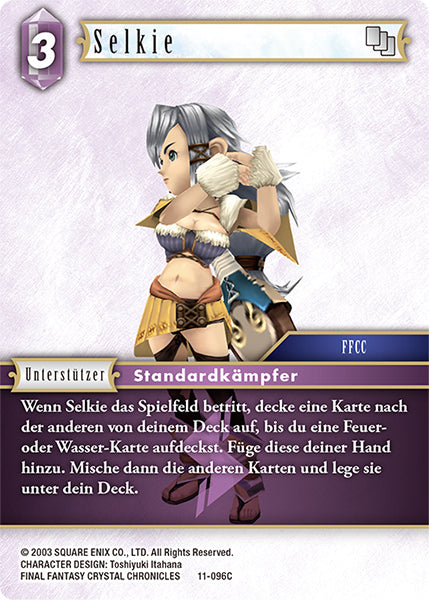 Final Fantasy Opus 11-096 C Selkie Blitz