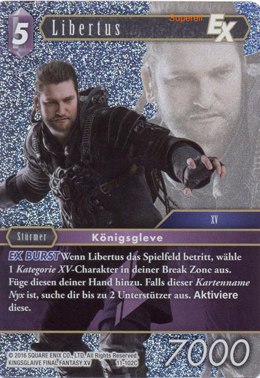 Final Fantasy Opus 11-102 C Libertus Blitz