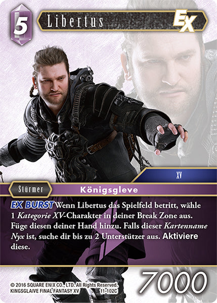 Final Fantasy Opus 11-102 C Libertus Blitz