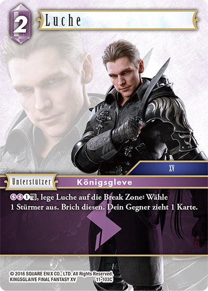 Final Fantasy Opus 11-103 C Luche Blitz
