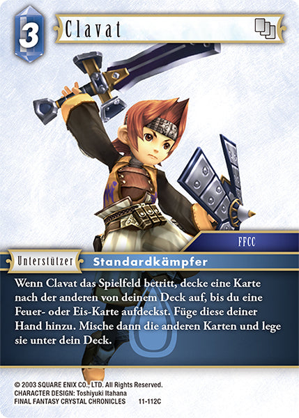 Final Fantasy Opus 11-112 C Clavat Wasser
