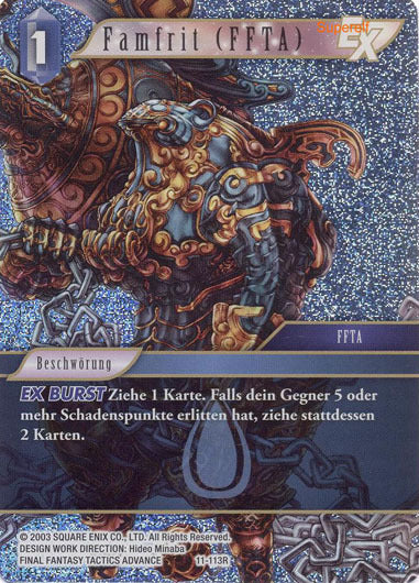 Final Fantasy Opus 11-113 R Famfrit (FFTA) Wasser
