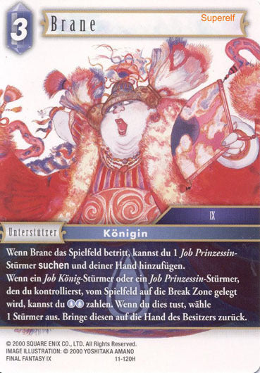 Final Fantasy Opus 11-120 H Brane Wasser