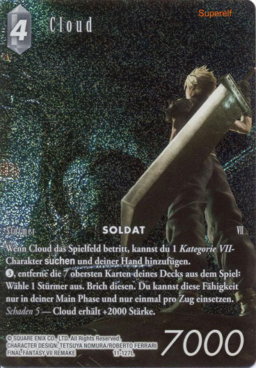 Final Fantasy Opus 11-127 L Cloud Licht