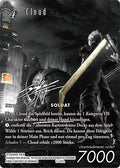 Final Fantasy 11-127L Cloud Full Art Premium - Noir Karte aus OPUS 29