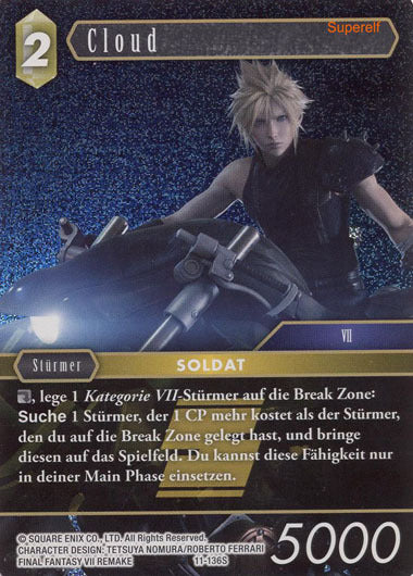 Final Fantasy Opus 11-136 S Cloud  Erde