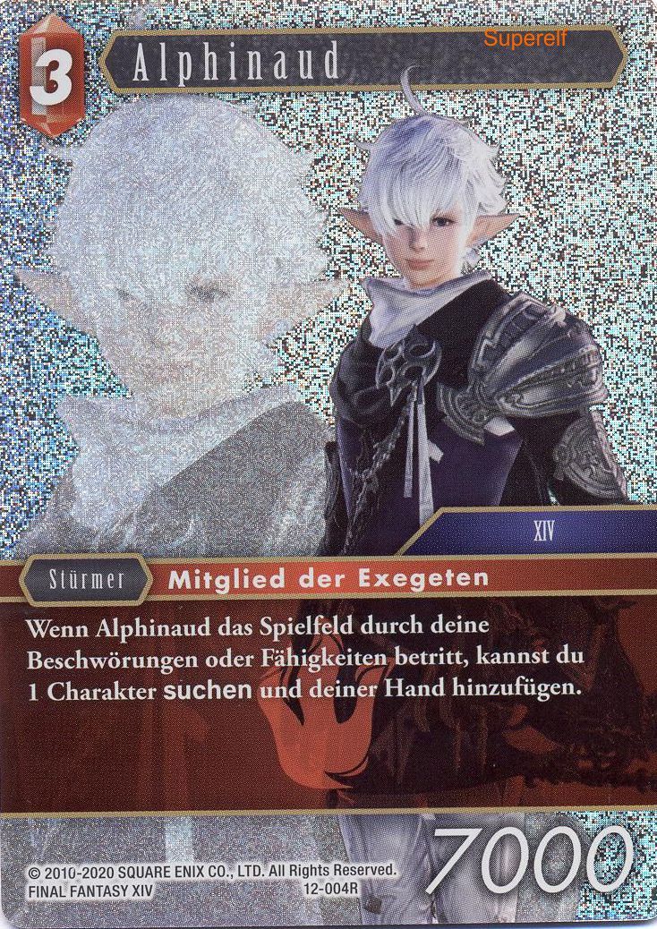 Final Fantasy Opus 12-004 R Alphinaud Feuer