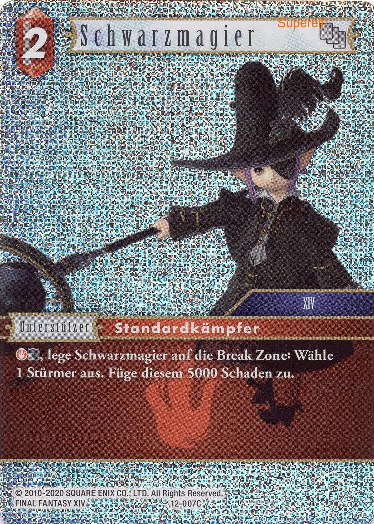 Final Fantasy Opus 12-007 C Schwarzmagier Feuer