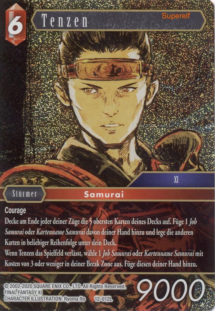 Final Fantasy Opus 12-012 L Tenzen Feuer