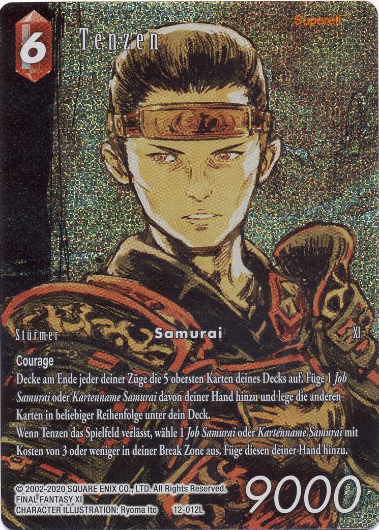 Final Fantasy Opus 12-012 L Tenzen Feuer