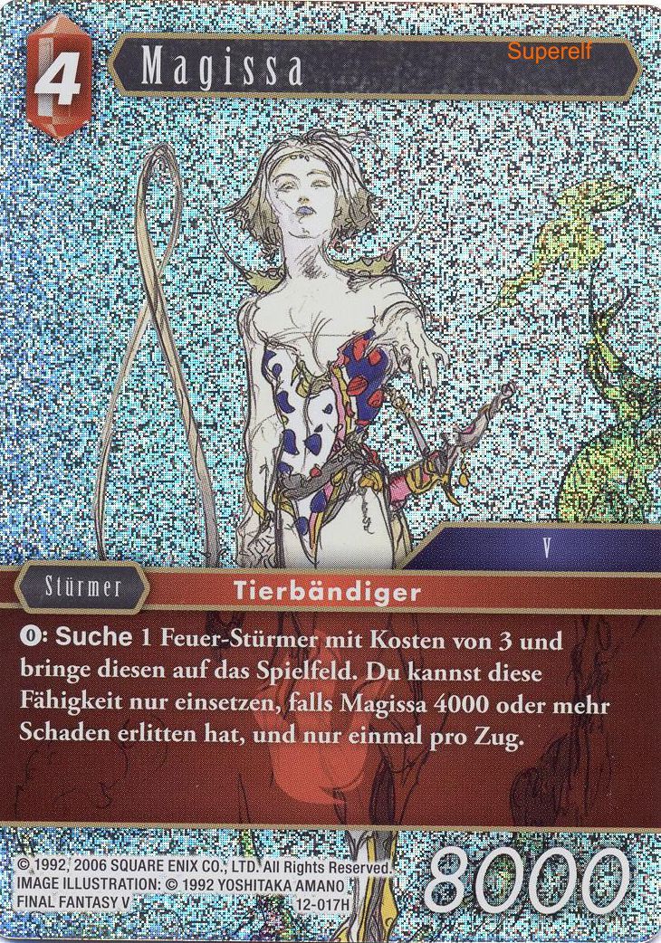 Final Fantasy Opus 12-017 H Magissa Feuer