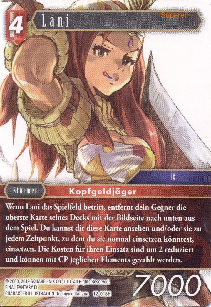 Final Fantasy Opus 12-018 H Lani Feuer