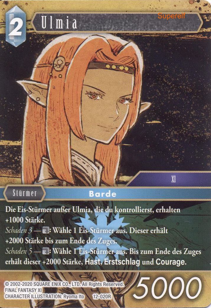 Final Fantasy Opus 12-020 R Ulmia Eis