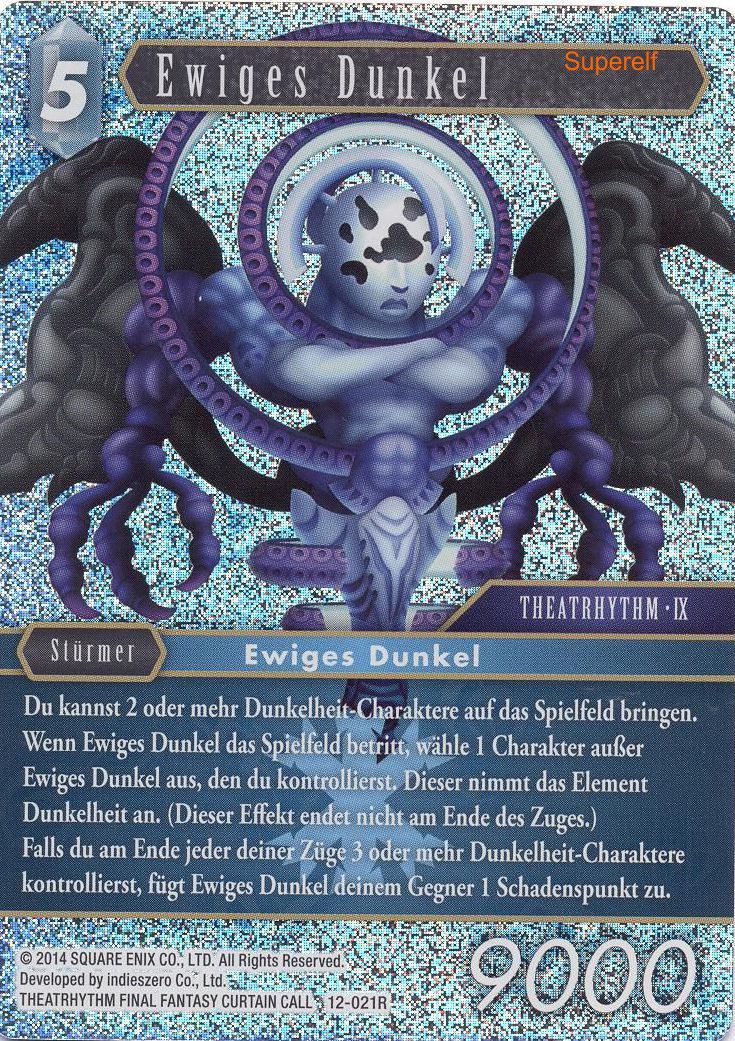 Final Fantasy Opus 12-021 R Ewiges Dunkel Eis